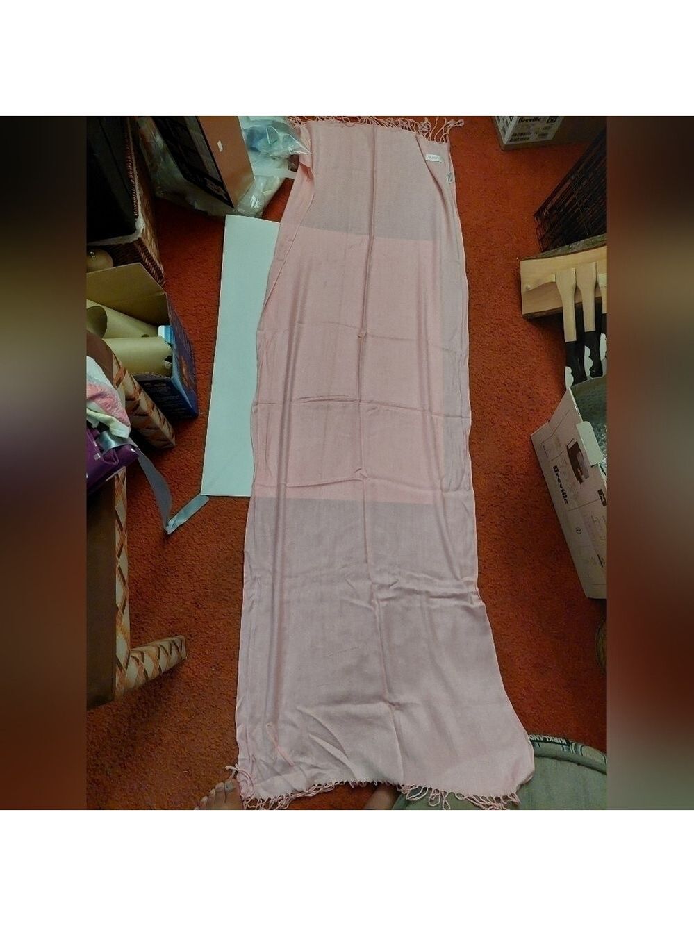 Vintage* Pink Viscose Avon Shawl/Scarf